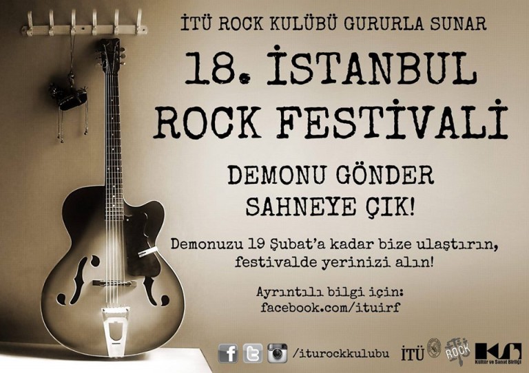 18. İstanbul Rock Festivali Başvuruları Başladı!