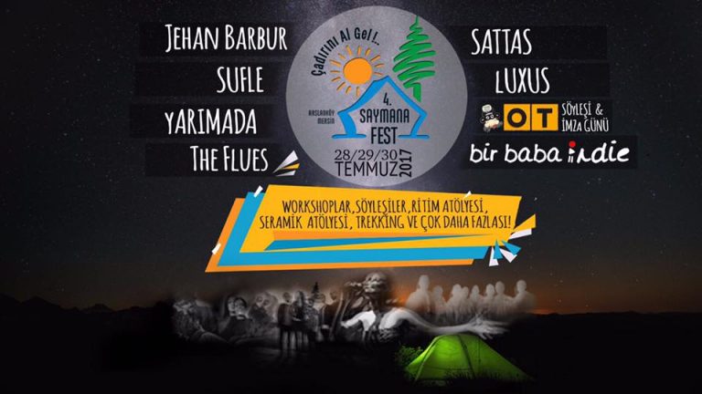 Şaymana Festival 28/29/30 Temmuz’da Mersin’de!