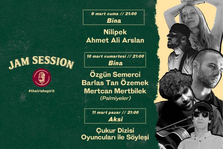Jam Session Etkinlik Serisi 9 Mart’ta Başlıyor