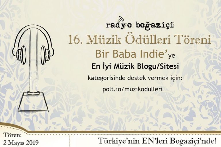 16. Radyo Boğaziçi Müzik Ödülleri’nde Adayız!