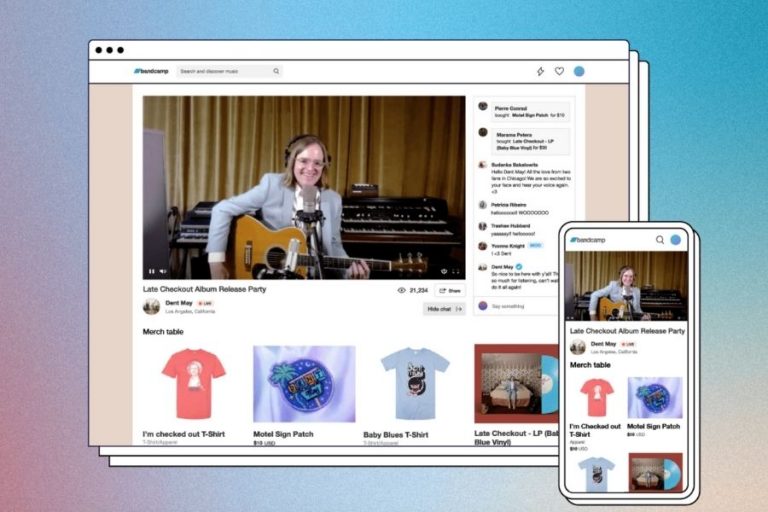 Bandcamp, “Livestream” Özelliğini Aktif Etti