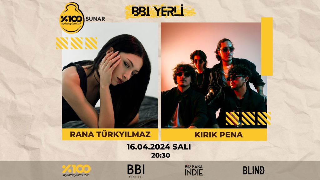 BBI Yerli sahneye taşınıyor! İlk konuklar: Rana Türkyılmaz ve Kırık Pena