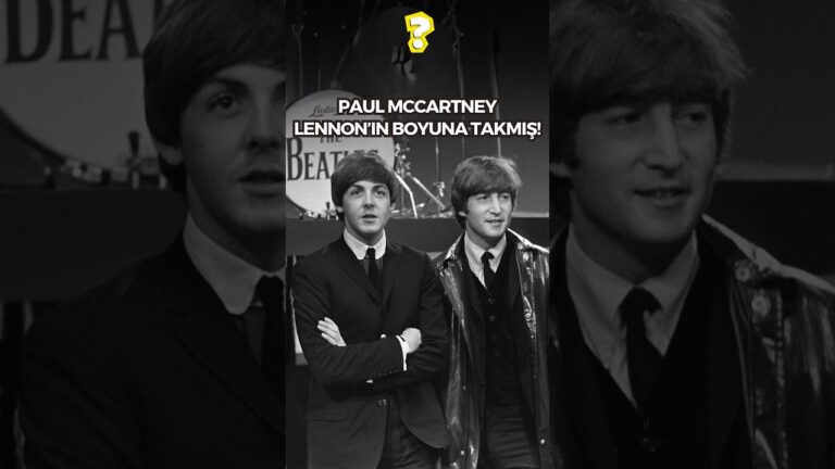 Paul McCartney’nin kafaya taktığı şeye bak!